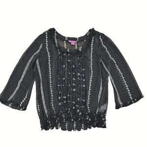 Women's Sheer Dress Shirt